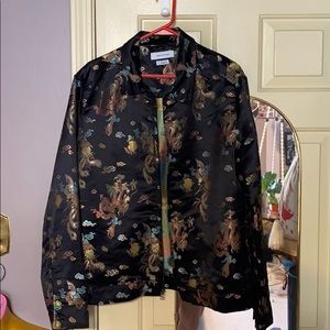 Urban Outfitters Asian dragon Print Jacket